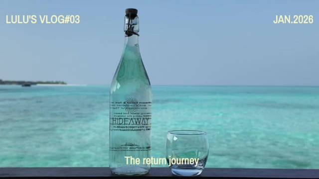 徐璐最新物料： 马尔代夫Vlog