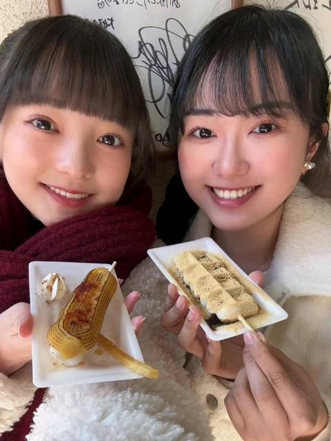 角心菜@kokona_sumi ひなちゃんと川越で食べ歩き！06 Tiktok