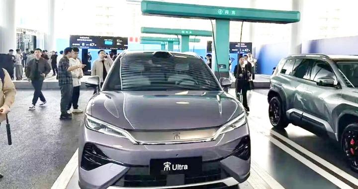 比亚迪宋Ultra EV预售15.5万起，闪充+二代刀片电池，B级纯电SUV