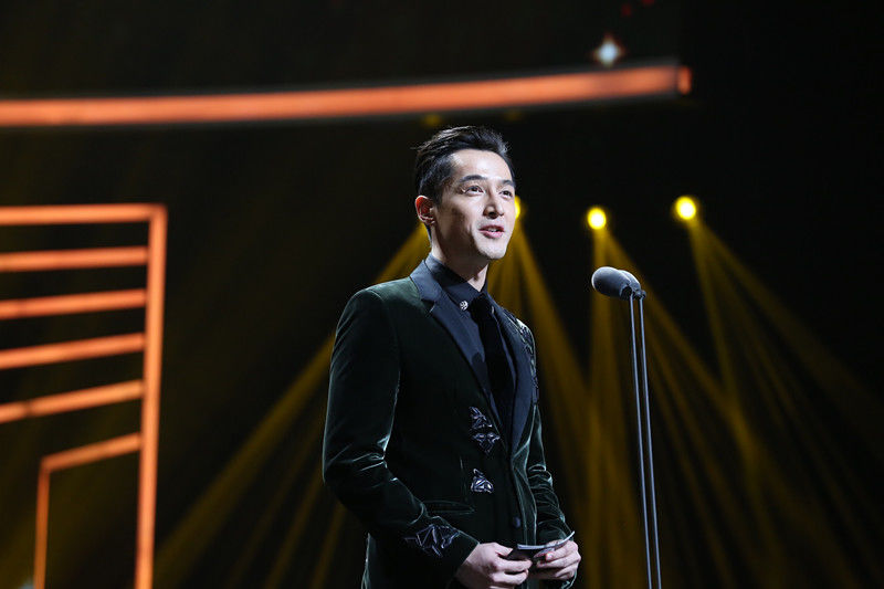 2017电视剧品质盛典落幕 胡歌现场致敬老艺术家