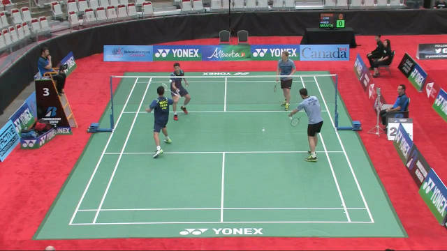 王昶邸子健加拿大赛2-0胜荷兰组合晋级八强