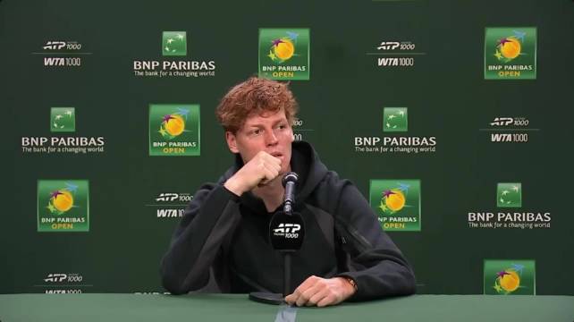 辛纳机智回应记者提问，直言讨厌新闻发布会