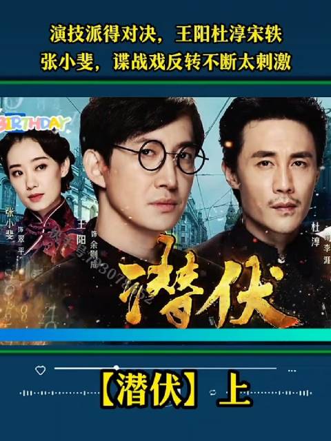 演技派得对决，王阳杜淳宋轶 张小斐，谍战戏反转不断太刺激