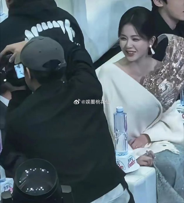 白鹿在品质盛典上因为什么动作被误会是在向白敬亭扇风？