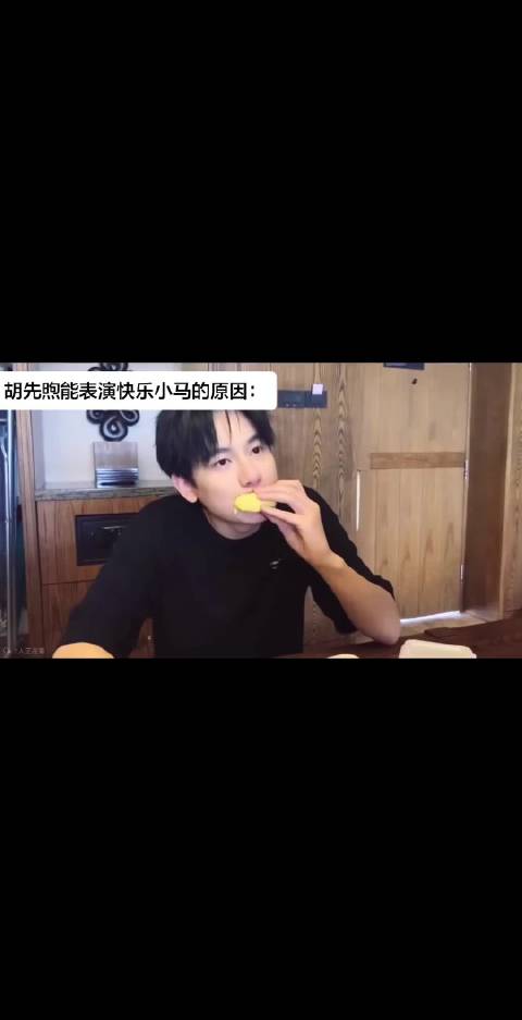 疑似找到胡先煦被邀请表演快乐小马的原因