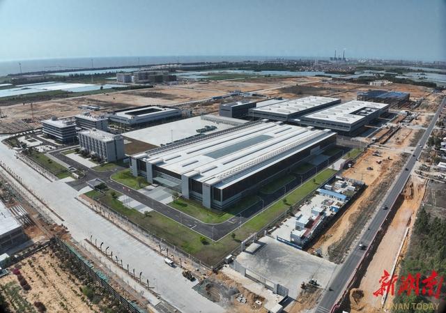 湘琼先进制造业共建产业园内的三一（海南）智造产业园。湘琼产业园区供图