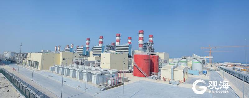 青岛建筑企业承建的巴林阿杜二期电站项目正式投产发电