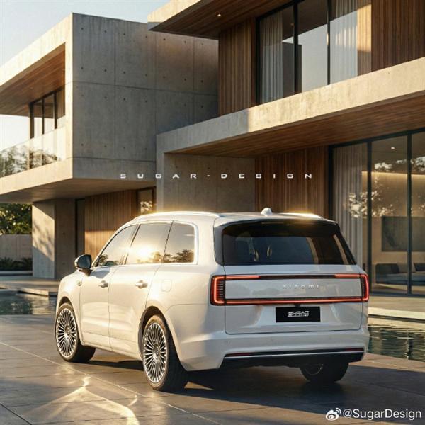 气场不输百万级SUV！小米昆仑最新渲染图出炉