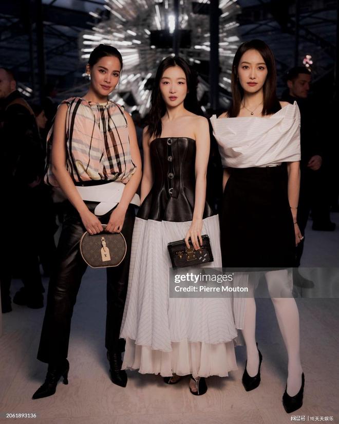 LV巴黎大秀开启，周冬雨、刘亦菲、宋茜出席