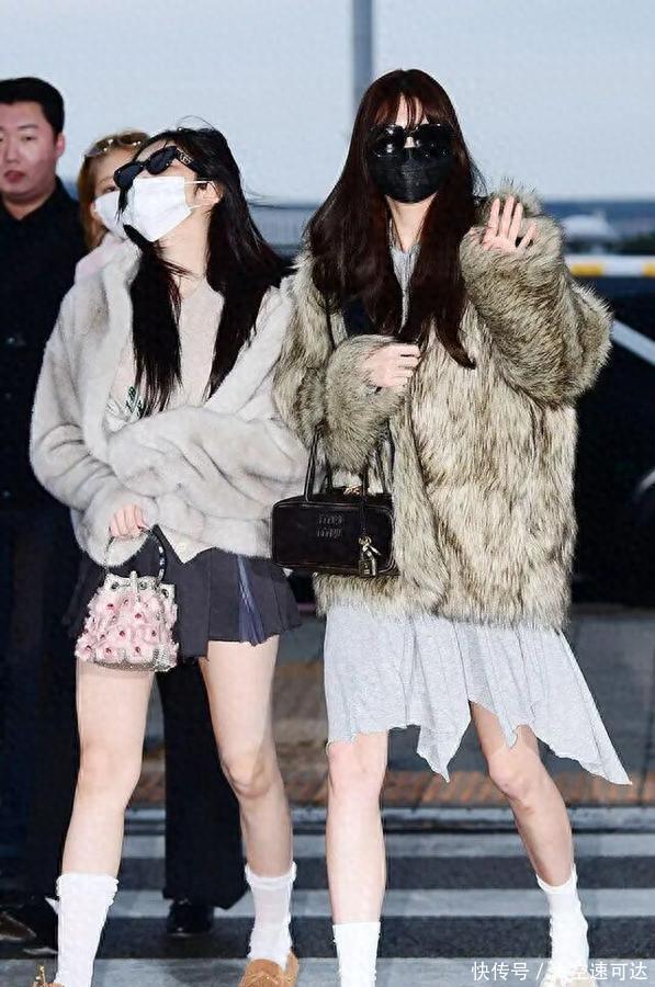 明星撞衫有梗杨超越穿皮草甜美上镜张元英演绎冷艳优雅 - 360娱乐,你开心就好