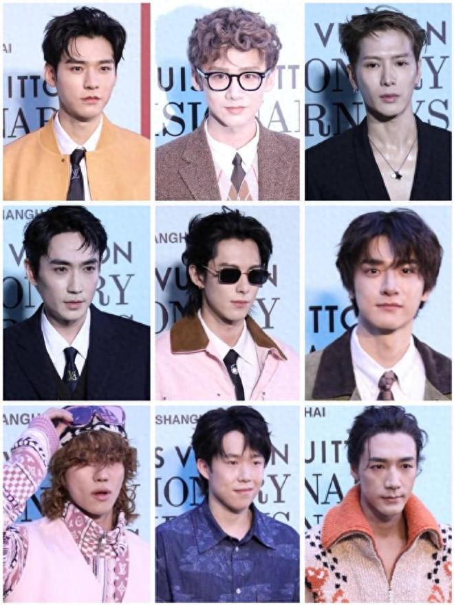 白敬亭龚俊王鹤棣徐明浩红毯live图，网友：帅，真的可以当饭吃！