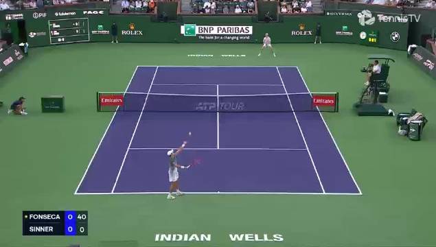 辛纳2比0胜丰塞卡，ATP新老对决落幕