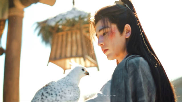 谢征造型神似神雕侠侣杨过与小龙女