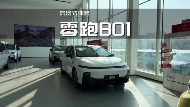 沉浸式体验：2025款零跑B01 650悦享版