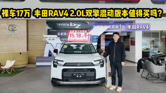 新增2.0L双擎混动 裸车17万左右 丰田RAV4值得入手吗？