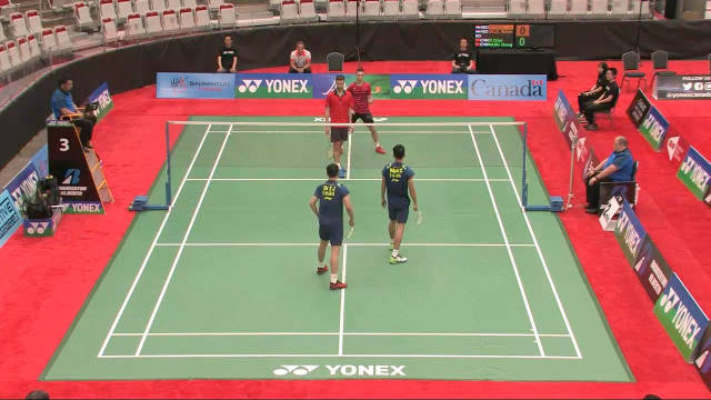 王昶邸子健加拿大公开赛2比0胜荷兰组合晋级四强