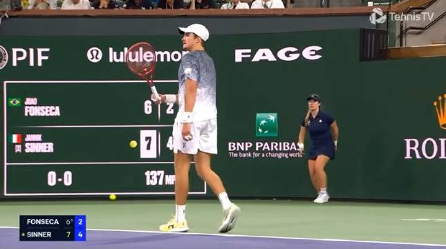 丰塞卡两盘抢七惜败辛纳，止步印第安维尔斯16强