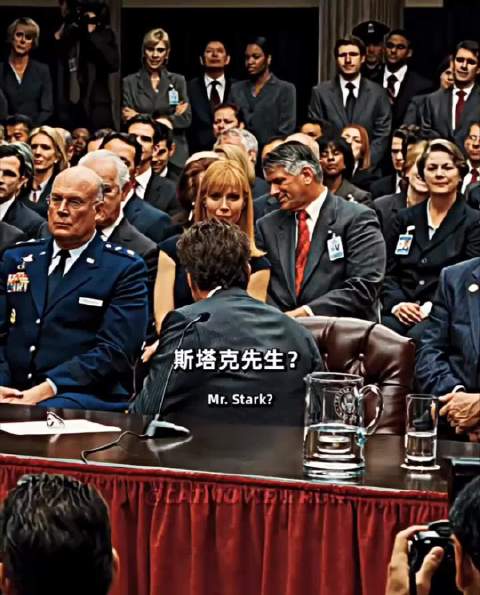托尼故意激怒美国参议员｜钢铁侠