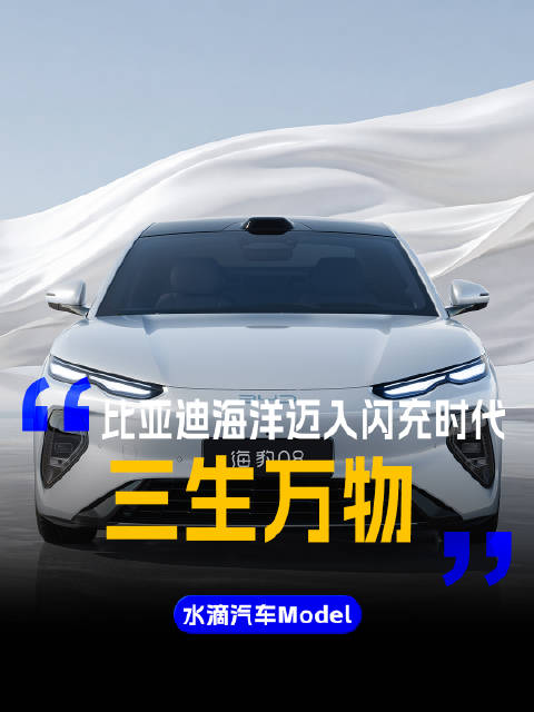 比亚迪海洋网三车齐发，不卖期货，闪充加持，实力夯顶！ 用技术实现体验平权