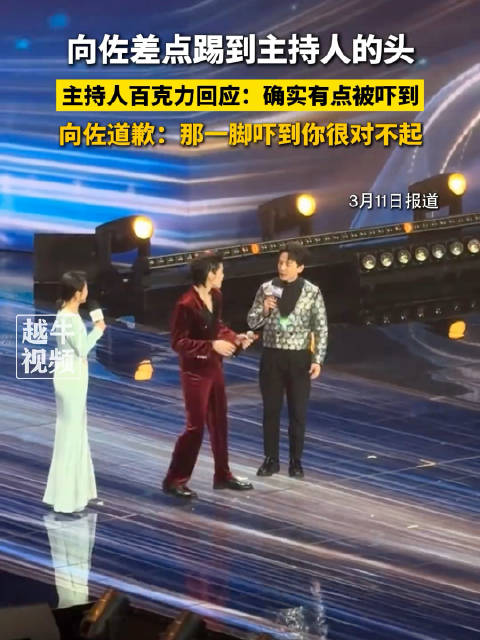 向佐在主持人评论区道歉对不起对不起对不起100遍
