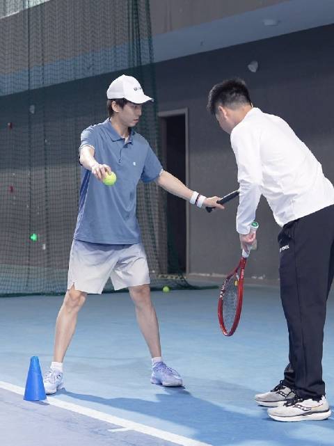 沉浸式直击网球王子@Eric-林高远 训练