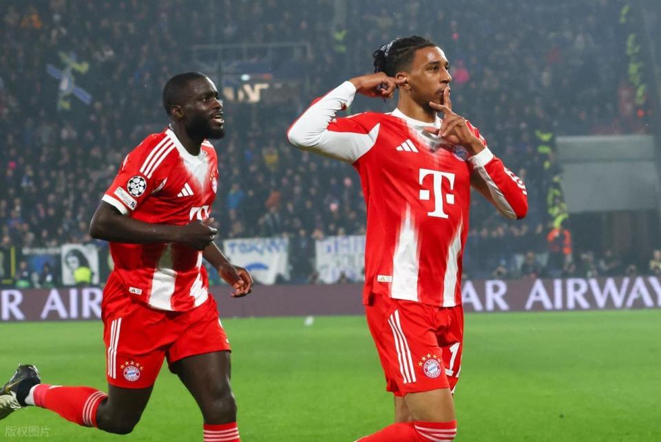 拜仁6-1血洗亚特兰大，半场狂轰六球造欧冠惨案