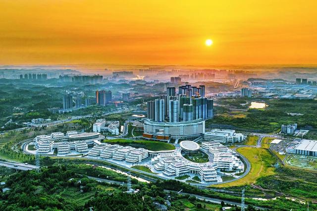 资阳高新区“中国牙谷”科创园。（资阳融媒体中心供图）