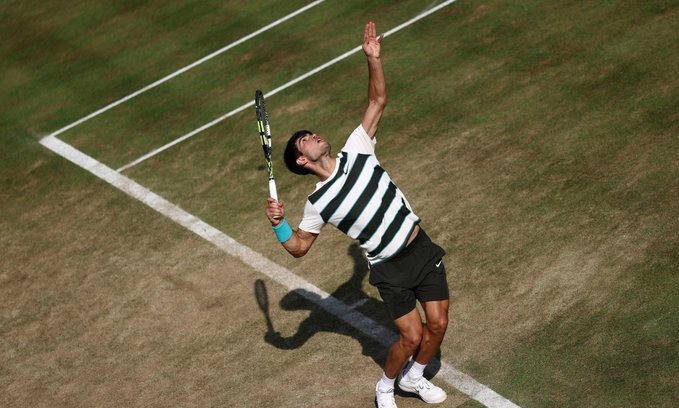 阿尔卡拉斯连胜14场,温网夺冠前景备受瞩目