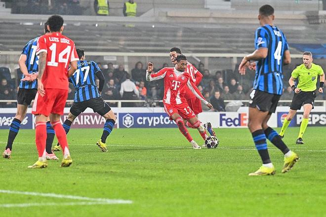 拜仁6-1亚特兰大 奥利塞梅开二度