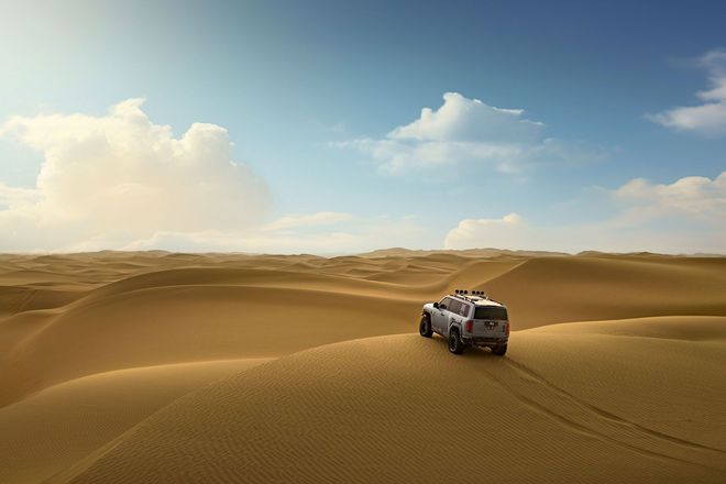 成功穿越塔克拉玛干沙漠N39线！方程豹豹5创世界纪录