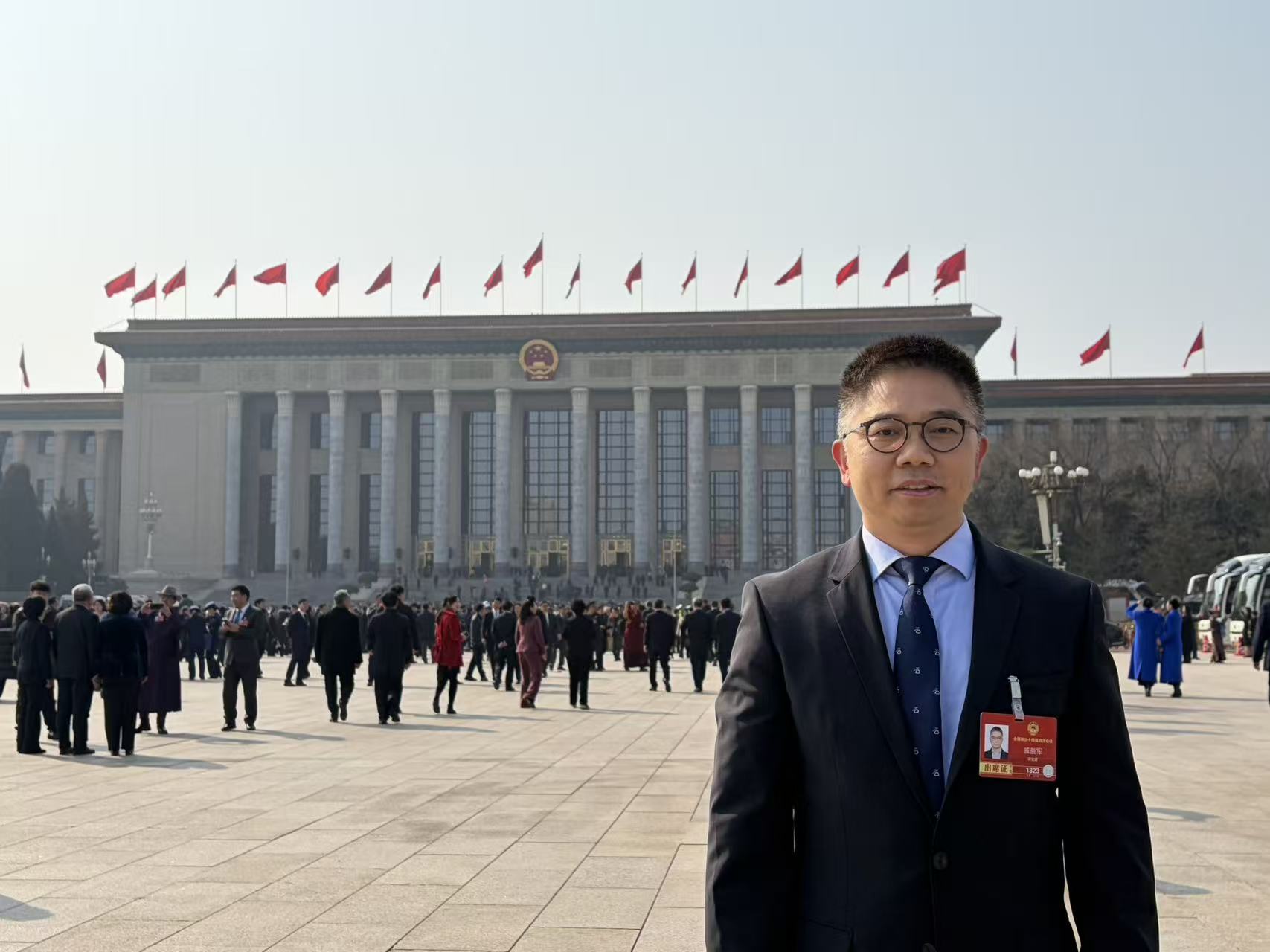 全國政協委員、清華大學生命科學學院教授戚益軍。受訪者供圖