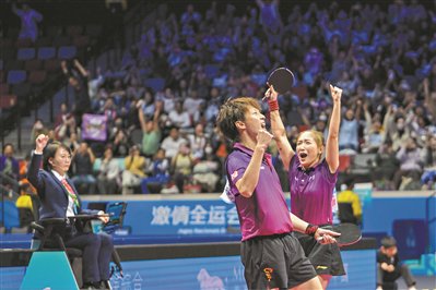 会一直打乒乓 也会尝试新领域