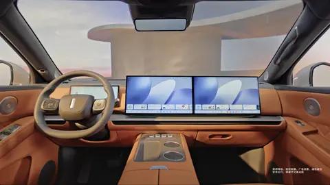 新车|大三排6座SUV,魏牌V9X内饰官图,零重力座椅/座椅按摩