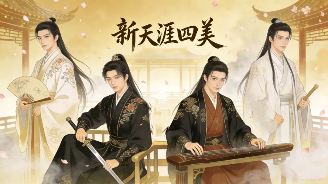 新“天涯四美”出炉:龚俊、罗云熙、张凌赫、丁禹兮上榜