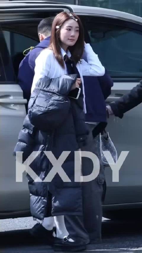 张凯丽女儿亮相《无限超越班》路透
