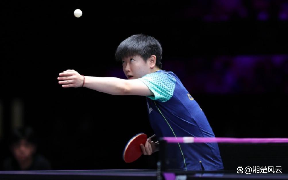 孙颖莎3-1朱芊曦,轰11:2,四强产生,国乒占3,半决赛对阵出炉