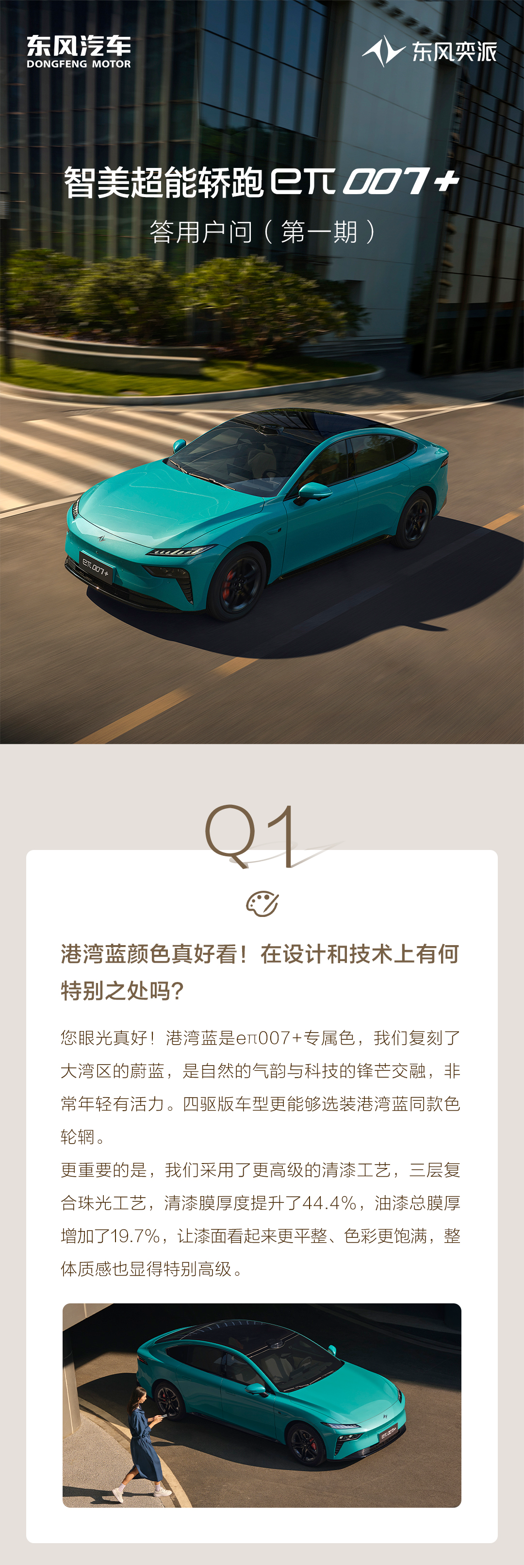 智美超能轿跑eπ007+ | 答用户问(第一期)