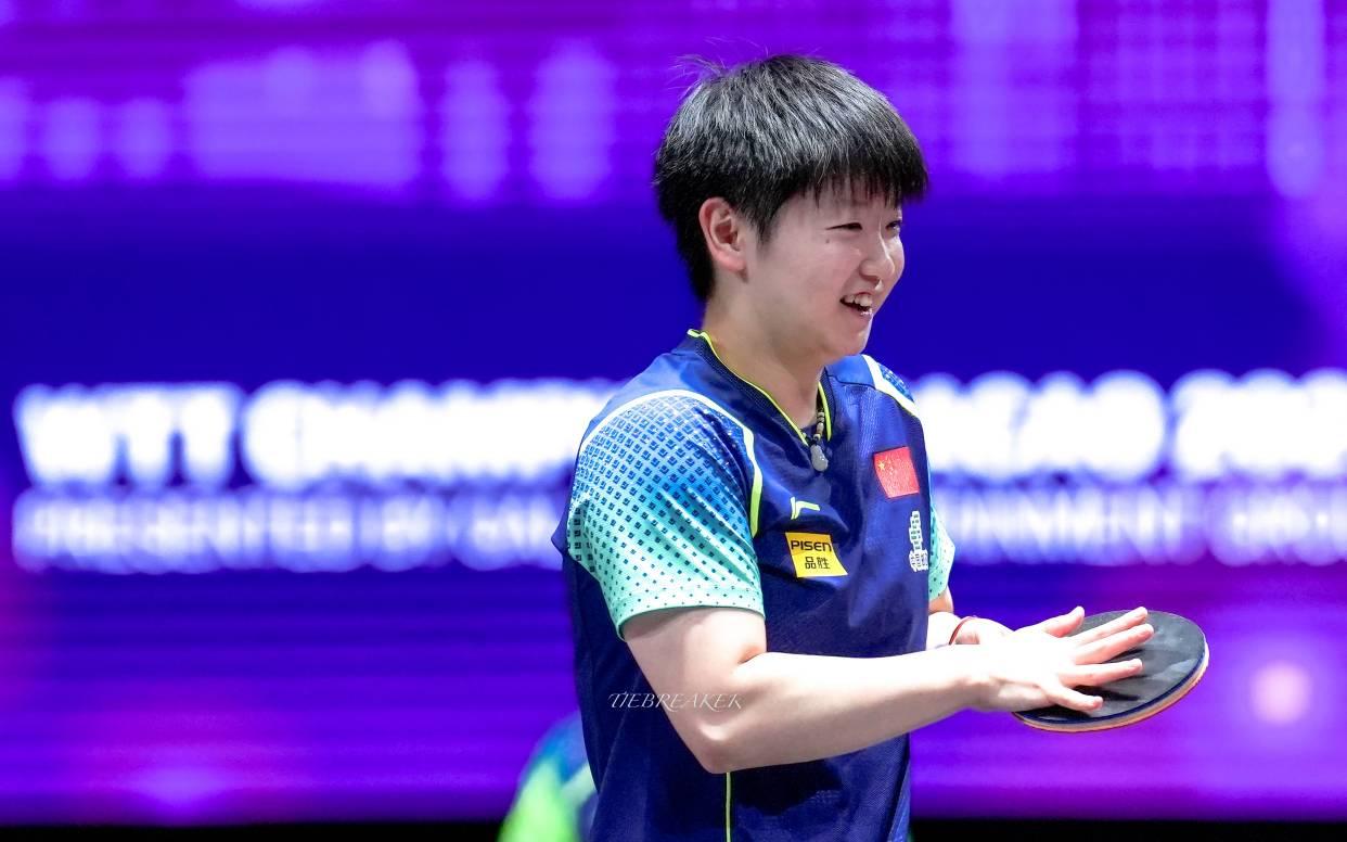 孙颖莎击败朱芊曦,王楚钦大胜赵大成,国乒五人打进四强