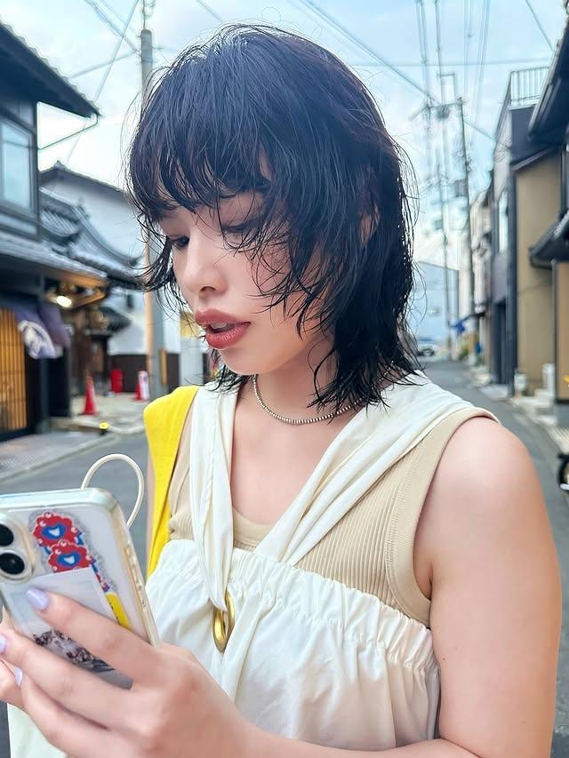 2025日系短发新顶流湿感毛躁短发太绝了!个性又好打理