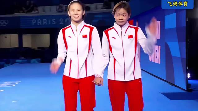 全红婵陈芋汐断层式夺金巴黎水花再静止