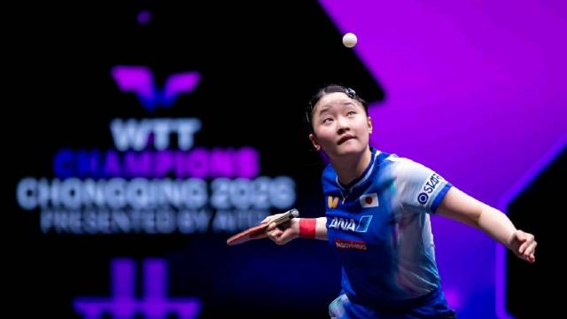 260313 重庆  女单1/8决赛（elta） 张本美和3-0安娜·赫尔希