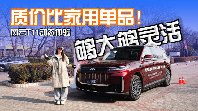 风云T11动态体验：大六座自动泊车，质价比家用首选