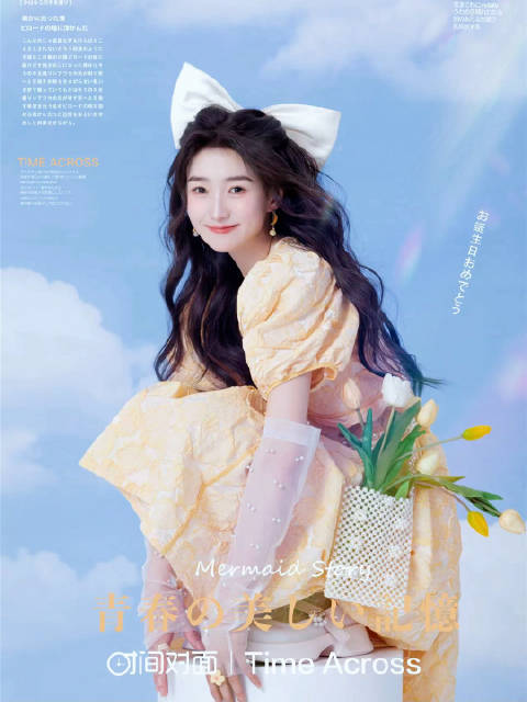 日系画报感写真，把青春定格在泛黄的胶片里