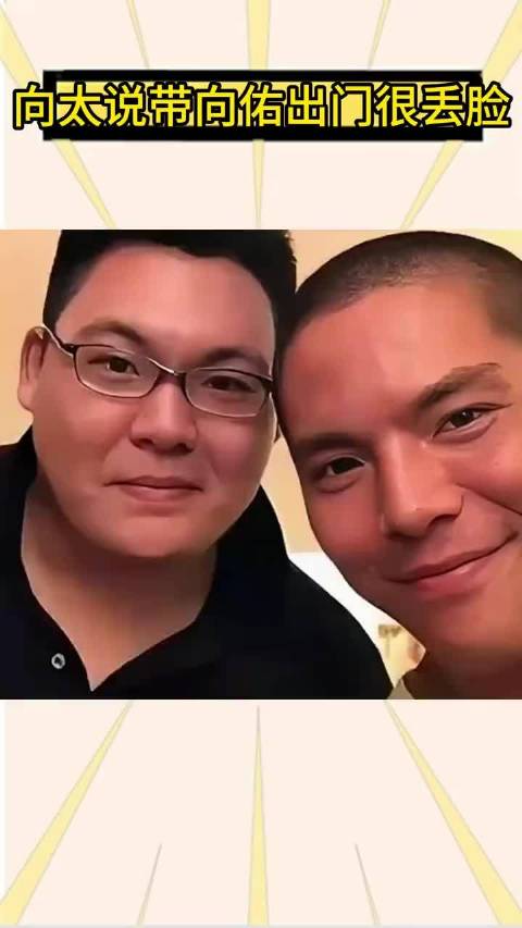 向太说带向佑出门觉得很丢脸，从小就不受待见