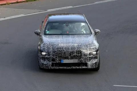 新车发光“双肾”/分体水晶大灯,中期改款宝马7系预告图发布