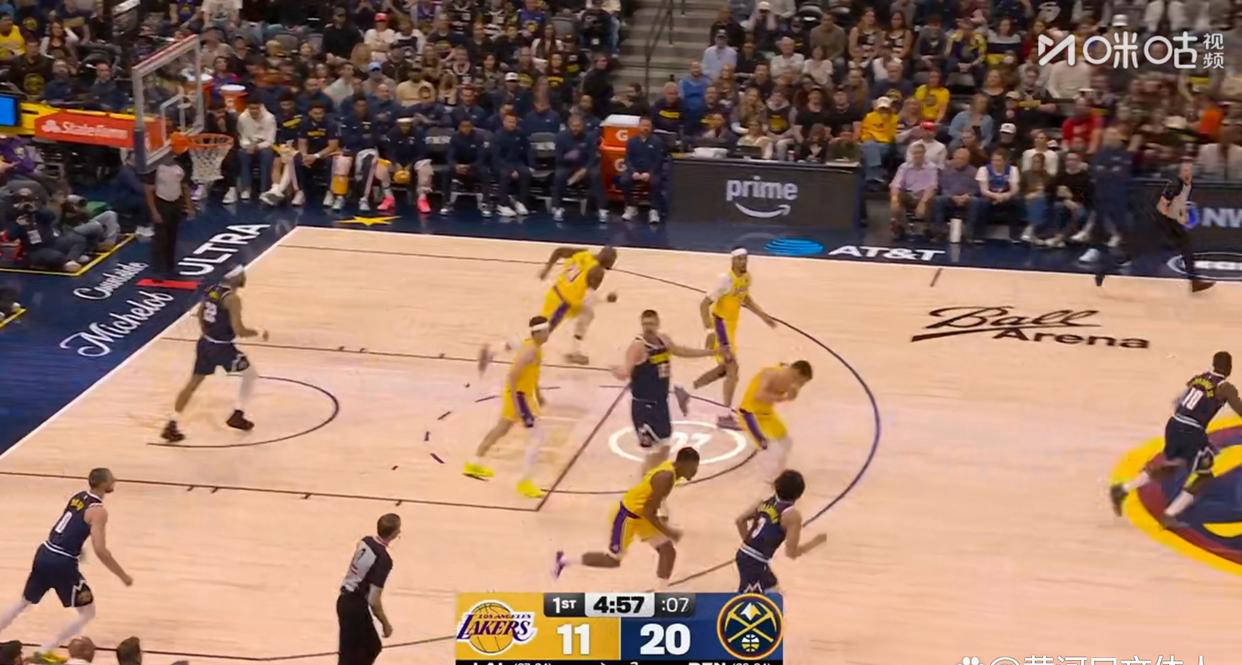 约基奇准四双狂飙三双，东契奇27分助掘金主场力克湖人