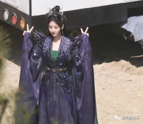 邢菲《武庚纪》黑化紫衣太霸气!祝绪丹新照好美,男二还原动漫!