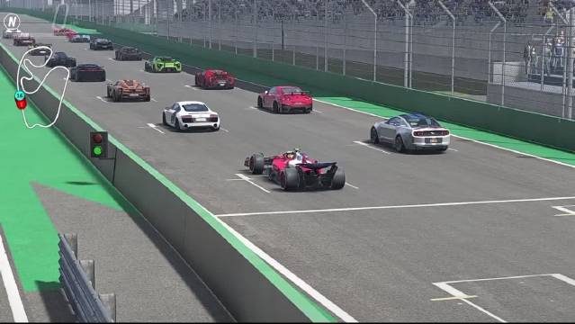 大排量的跑车和F1玩不到一起啊！