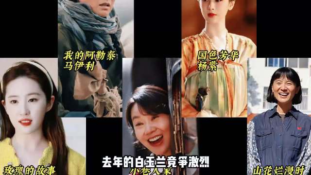 2026白玉兰奖前瞻，孙俪杨紫赵丽颖角逐最佳女主角