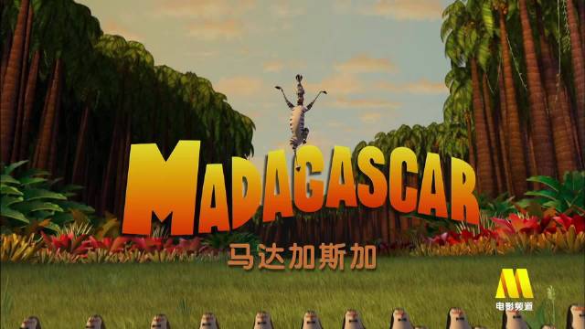动画电影《马达加斯加》今日9:50电影频道播出